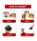 Balwaan Nylon Rope 3mm 50 meter - Round